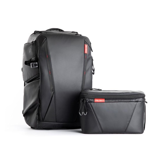 Rucsac pentru echipament foto sau drona PGYTECH OneMo, 25L + geanta de umar (Twilight Black)