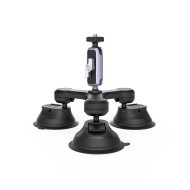 Suction mount cu trei brate PGYTECH pentru camera de actiune, smartphone, aparate foto mirrorless Suction mount cu trei brate PGYTECH pentru camera de actiune, smartphone, aparate foto mirrorless