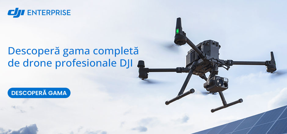 Descoperă gama completă de drone profesionale DJI
