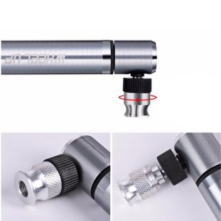 Mini pompa portabila Wheel Up din aliaj din aluminium Mini pompa portabila Wheel Up din aliaj din aluminium