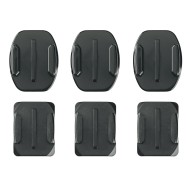 Set prinderi adezive (3 curbate, 3 drepte) GoPro