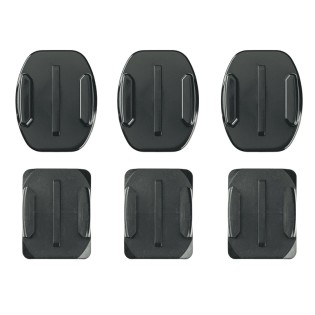 Set prinderi adezive (3 curbate, 3 drepte) GoPro