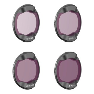 Set filtre ND (8/16/32/64) PGYTECH pentru DJI Avata Set filtre ND (8/16/32/64) PGYTECH pentru DJI Avata