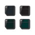 Set 4 filtre ND (ND64, ND128, ND256, ND512) pentru DJI Mavic 3