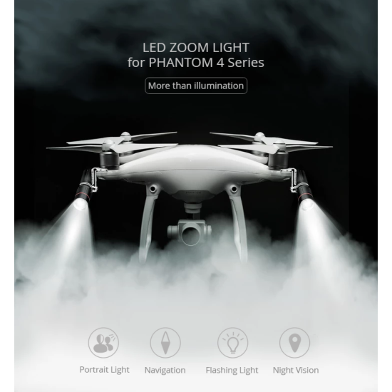 Lanterna zoom PGYTECH pentru seriile Phantom 4 (Zoom Light)