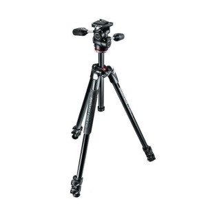Kit trepied foto Manfrotto MT290XTA  + Cap 3-way + Husa pentru transport Kit trepied foto Manfrotto MT290XTA  + Cap 3-way + Husa pentru transport