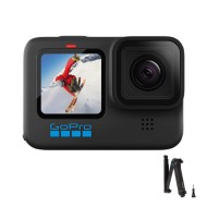 GoPro HERO10 Black, 5.3K@60fps + Trepied flexibil 3-Way GoPro HERO10 Black, 5.3K@60fps + Trepied flexibil 3-Way