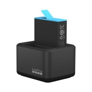 Incarcator dual + baterie suplimentara GoPro pentru HERO9 Black & HERO10 Black Incarcator dual + baterie suplimentara GoPro pentru HERO9 Black & HERO10 Black