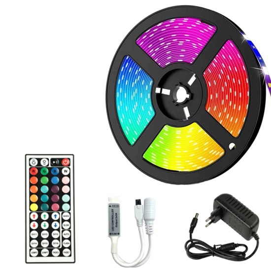 Banda LED colorata RGB, Lungime 5 m