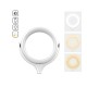 Lampa circulara Ring Light, rotatie 360 grade, 10 trepte lumina, 3 tipuri de lumina (calda, mixta, alba) pentru Make-up / Lumina vlogging + Trepied