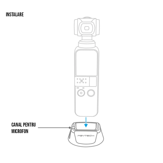 Suport PGYTECH pentru OSMO Pocket (Stand base)