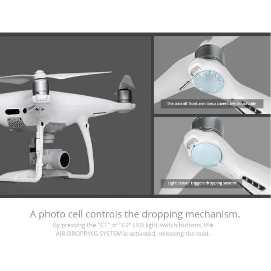 Sistem Air-Dropping pentru toate seriile Phantom 4