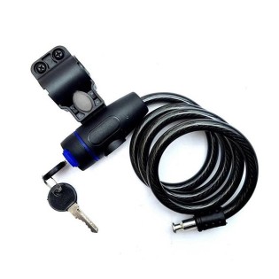 Antifurt cu cablu si cheie pentru bicicleta, trotineta Antifurt cu cablu si cheie pentru bicicleta, trotineta