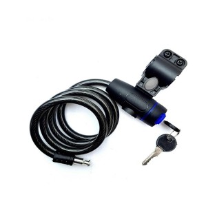 Antifurt cu cablu si cheie pentru bicicleta, trotineta Antifurt cu cablu si cheie pentru bicicleta, trotineta
