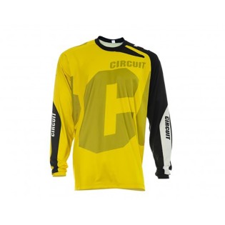 Bluza cross/enduro Circuit Reflex 2022, Poliester, galben/negru/verde Bluza cross/enduro Circuit Reflex 2022, Poliester, galben/negru/verde