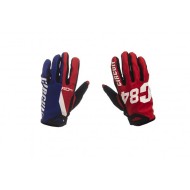 Manusi cross/enduro Circuit Reflex red/orange, poliester/nylon