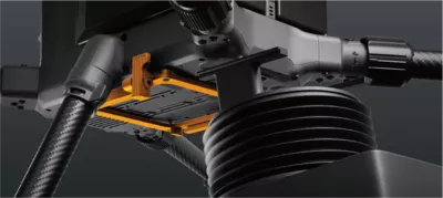 Bracket de instalare pe partea de jos a unei drone DJI Matrice pentru sistemul Orion AP3-P3